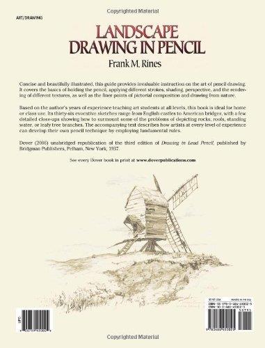Landscape Drawing in Pencil