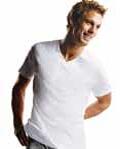 Hanes Men's ComfortSoft V-Neck 3-Pack (LARGE)