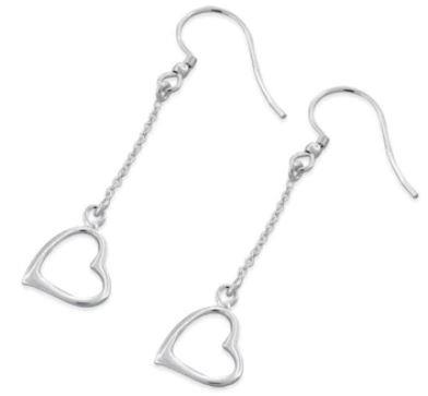 Heart Dangle Earrings
