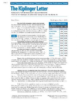 Kiplinger Letter