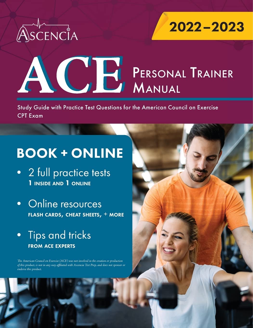 ACE Personal Trainer Manual: Study Guide with Practice Test Questions for the American Council on Exercise CPT Exam - Image 2