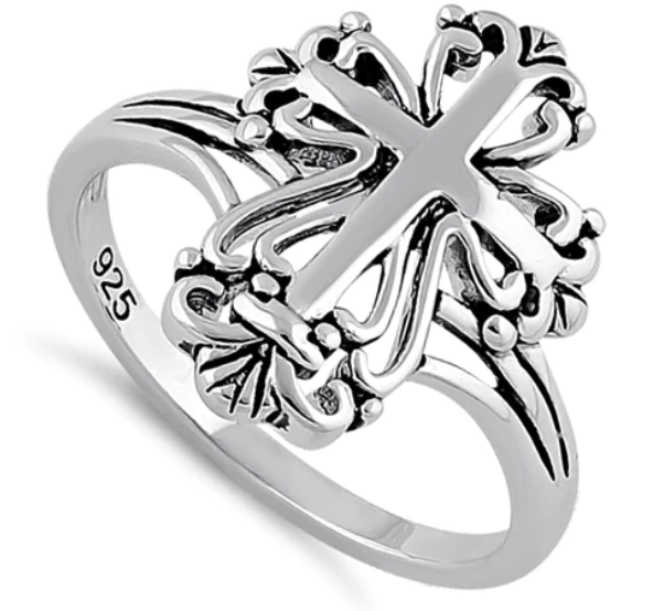 Antique Cross Ring