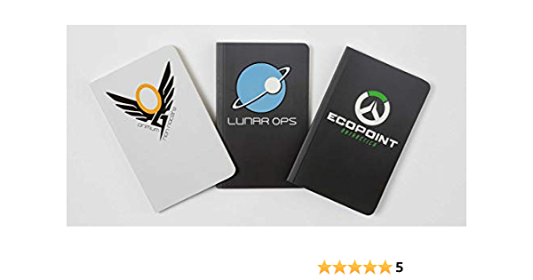 Overwatch: Pocket Notebook Collection (Set of 3): Winston, Mercy, and Mei - Image 2