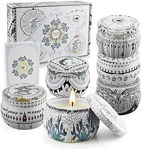 Scented Candles Gift Set (Mystical) - 6 Candles - Image 2