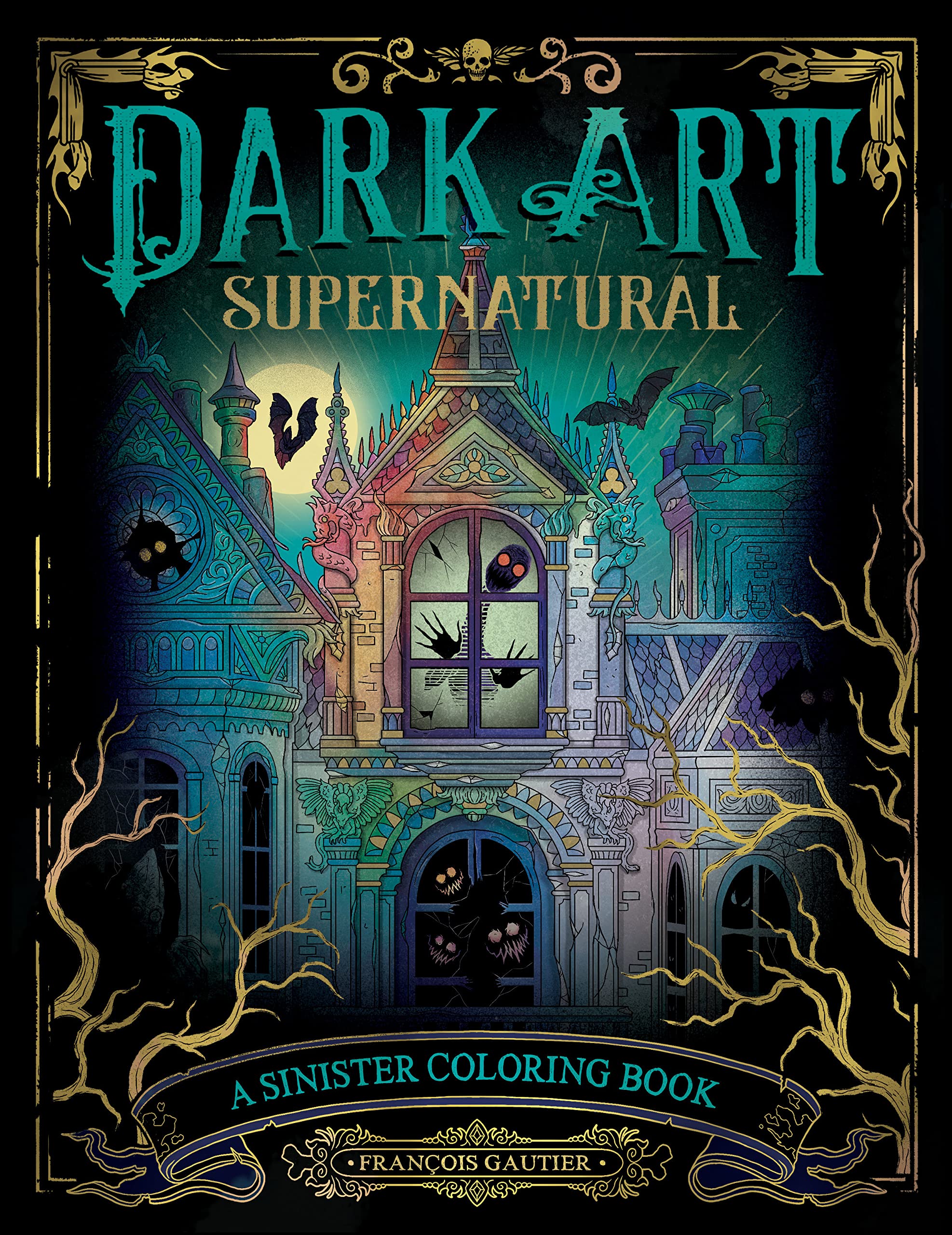 Dark Art Supernatural: A Sinister Coloring Book