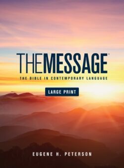 Message Bible-MS-Large Print Numbered