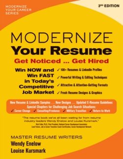 Modernize Your Resume: Get Noticed ... Get Hired