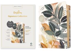 NLT Wide Margin Bible, Filament-Enabled Edition (Leatherlike, Autumn Leaves, Red Letter): Dayspring Signature Collection