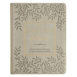 My Quiet Time Devotional - 365 Devotions for Women to Bring You Into the Peace of the Presence of God Cappuccino, Faux Leather Flexcover Gift Book W/R