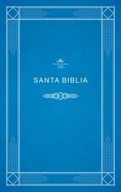 Rvr 1960 Biblia Económica de Evangelismo, Azul Tapa Rústica