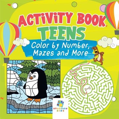 Educational Puzzles Activity Book for 7 Year Old