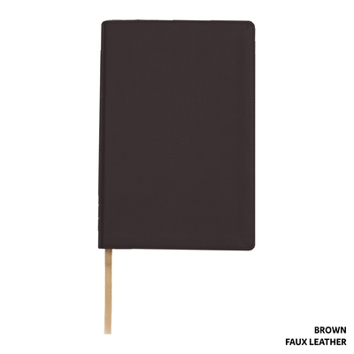 Lsb, 2 Column Verse-By-Verse, Brown Faux Leather