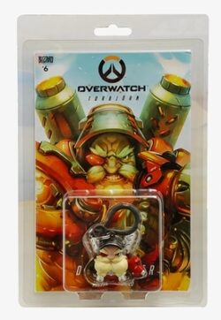 Overwatch Torbjorn Comic Book and Backpack Hanger