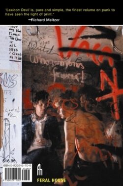 Lexicon Devil: The Fast Times and Short Life of Darby Crash and the Germs