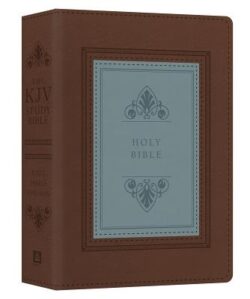 The KJV Study Bible - Large Print - Indexed [teal Inlay]