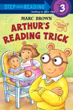 Arthur's Reading Trick [With Sticker(s)]