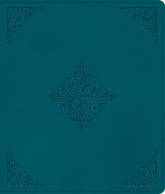 ESV Journaling Bible (Trutone, Deep Teal, Fleur-De-Lis Design)