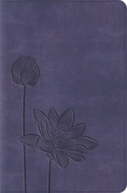 Compact Bible-ESV-Lavender Bloom