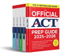 The Official ACT Prep & Subject Guides 2025-2026 Complete Set