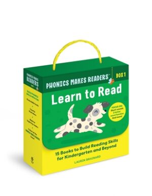 Phonics Makes Readers: Learn to Read Box 1: 15 Books to Build Reading Skills for Kindergarten and Beyond