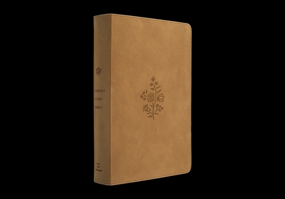 ESV Student Study Bible (Trutone, Nubuck Caramel, Wildflower Design)