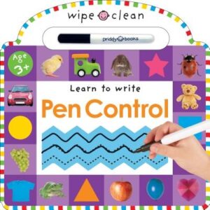 Wipe Clean: Pen Control: An Introduction to Pen Control with Activties to Do Again and Again! [With Marker]