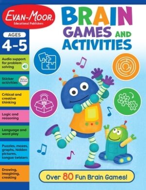 Brain Games and Activities, Age 4 - 5 Workbook