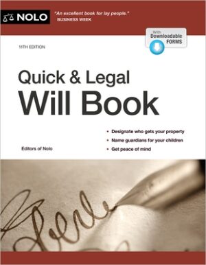 Quick & Legal Will Book