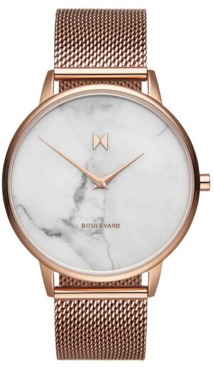MVMT Malibu (Marble/Rose Gold-Mesh) Women's Watch 38mm