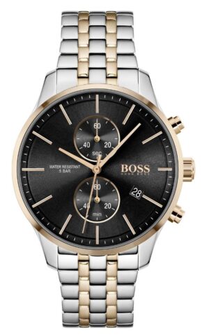 HUGO BOSS Associate (Black/Two-Tone) Men's Watch 42mm