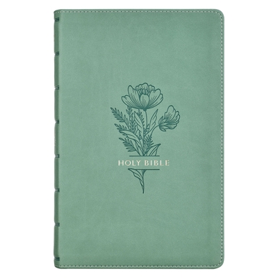 KJV Bible Giant Print Faux Leather, Teal