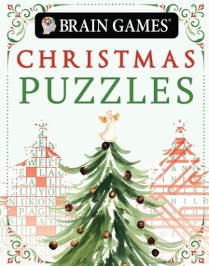Brain Games - Take Along - Christmas Puzzles (Stocking Stuffer - Christmas Tree Cover): Volume 1
