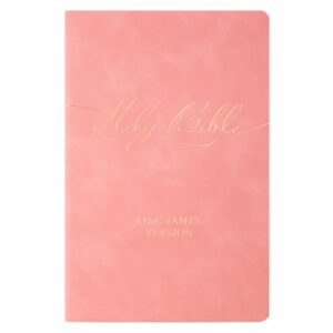 KJV Bible Gift Faux Leather, Pink