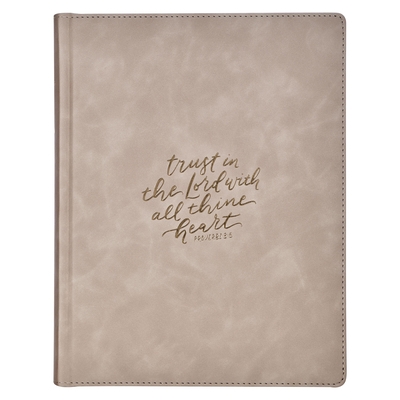 KJV Bible Note-Taking LP Faux Leather Hardcover Trust the Lord, Prov. 3:5