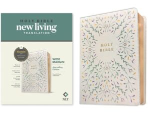 NLT Wide Margin Bible, Filament Enabled (Leatherlike, Grace & Bloom, Red Letter)