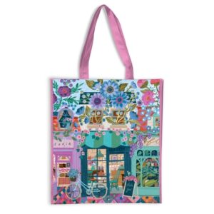 Open for Blossoms Reusable Shopping Bag