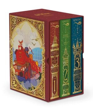 Harry Potter Books 1-3 Boxed Set (Minalima Edition) (Interactive Illustrated Edition)