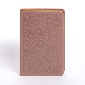 NASB Personal Size Bible, Rose Gold Leathertouch