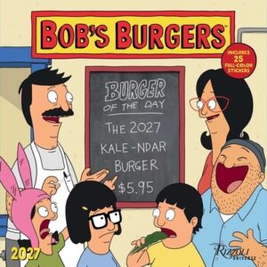 Bob's Burgers 2027 Wall Calendar