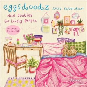 Eggsdoodz 2027 Wall Calendar: Nice Doodles for Lovely People