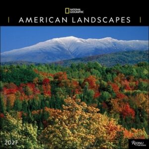 National Geographic: American Landscapes 2027 Wall Calendar