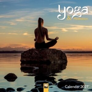 Yoga & Meditation Wall Calendar 2027 (Art Calendar)