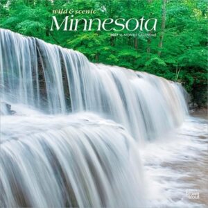 Minnesota Wild & Scenic 2027 12 X 24 Inch (Hanging) Monthly Square Wall Calendar Plastic-Free