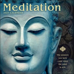 Meditation 2027 Wall Calendar