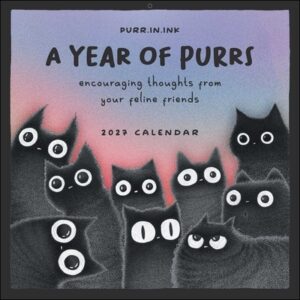 A Year of Purrs 2027 Wall Calendar