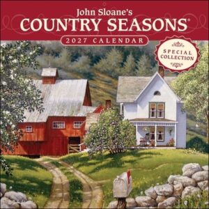 John Sloane's Country Seasons(r) Special Collection 2027 Wall Calendar