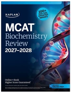 MCAT Biochemistry Review 2027-2028: Online + Book