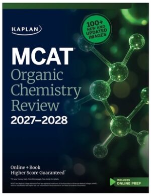 MCAT Organic Chemistry Review 2027-2028: Online + Book