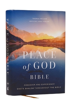 Peace of God Bible: Discover and Experience God's Shalom Throughout the Bible (Nkjv, Hardcover, Red Letter, Comfort Print)