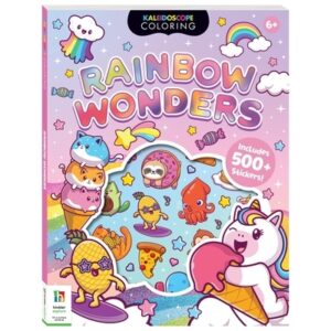 Kaleidoscope - Sticker Coloring - Rainbow Wonders